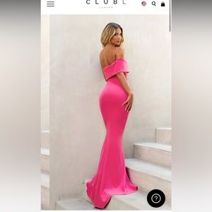 Club l london one last dance pink gown 💓